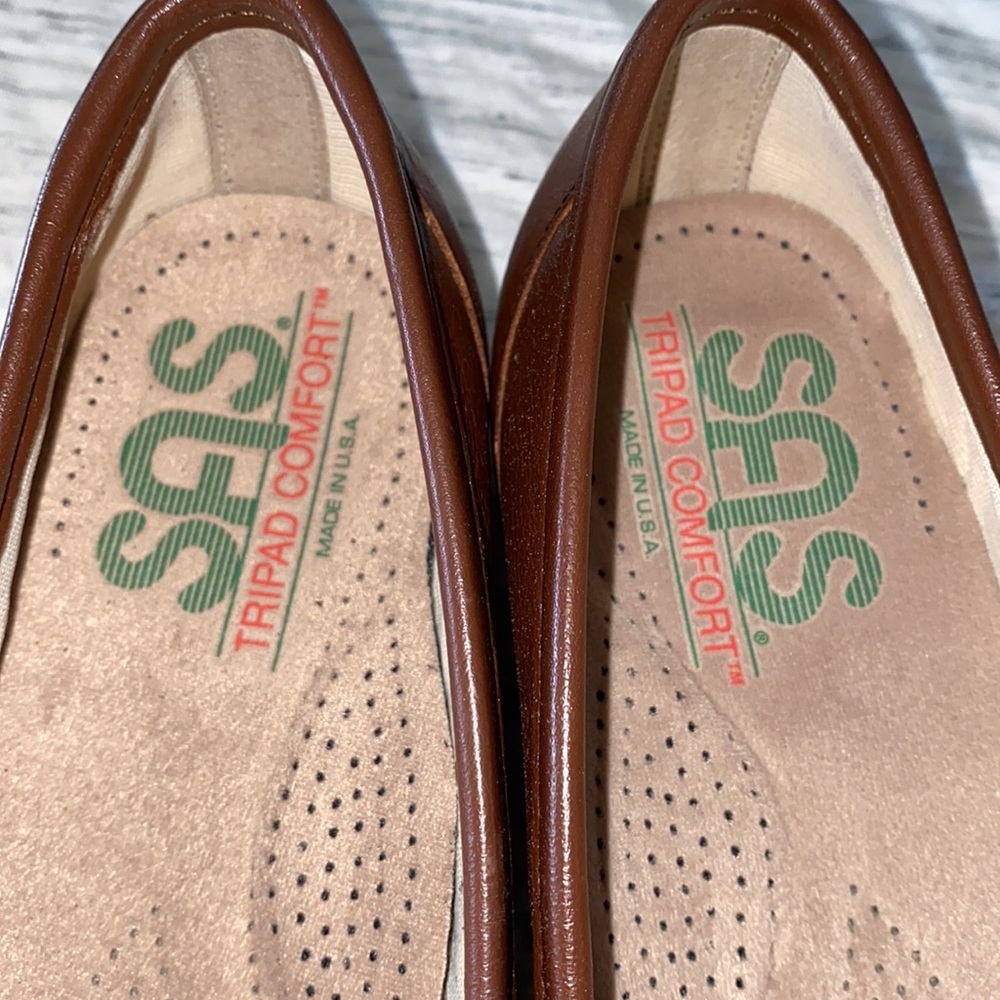 SAS simply slip on loafer dark brown size 6 medium - Picture 7 of 11